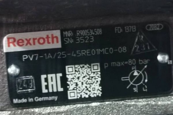 力士樂葉片泵PV7-1A/25-45RE01MC0-08基本參數及性能特點